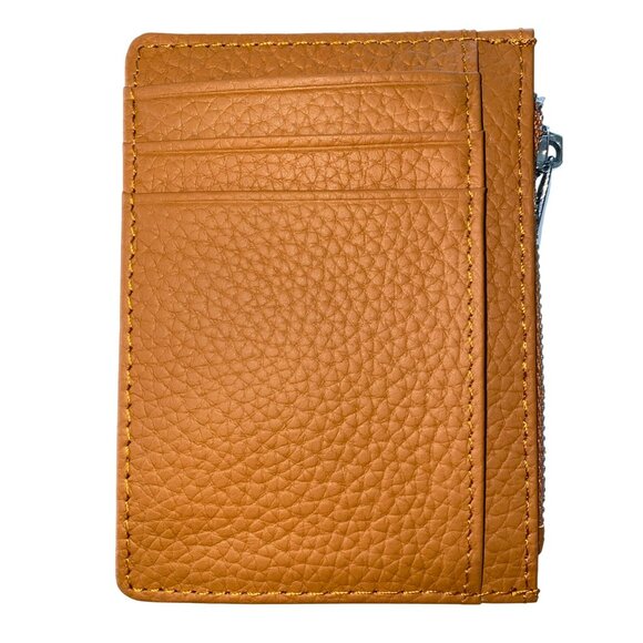 BORN Take Comfort Wallet Tan Pebbled Leather Brand New Unused - Picture 2 of 4